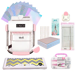 Kit Encuadernadora Cinch Cuadrada + Termolaminadora Foliadora Hoby A3 + Herramientas Z18