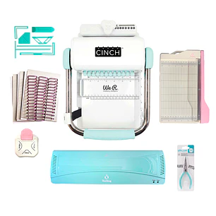 Kit Encuadernadora Cinch Redonda + Laminadora A3 + insumos