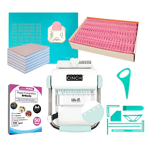Kit Cinch Redonda + Planners Reglas + Caja De Anillos Z44