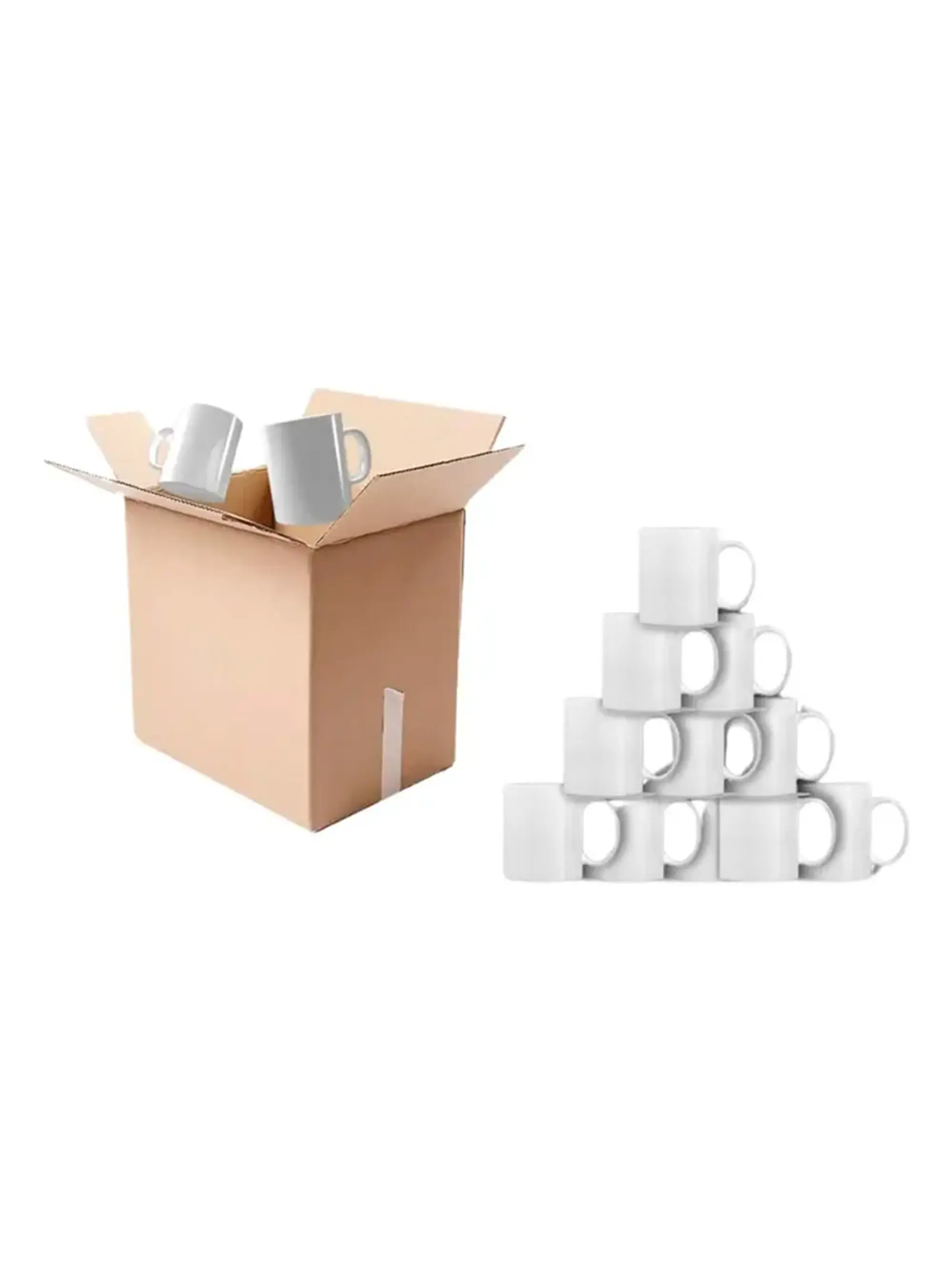Caja de 36 Tazas tazones 11oz para sublimar 4