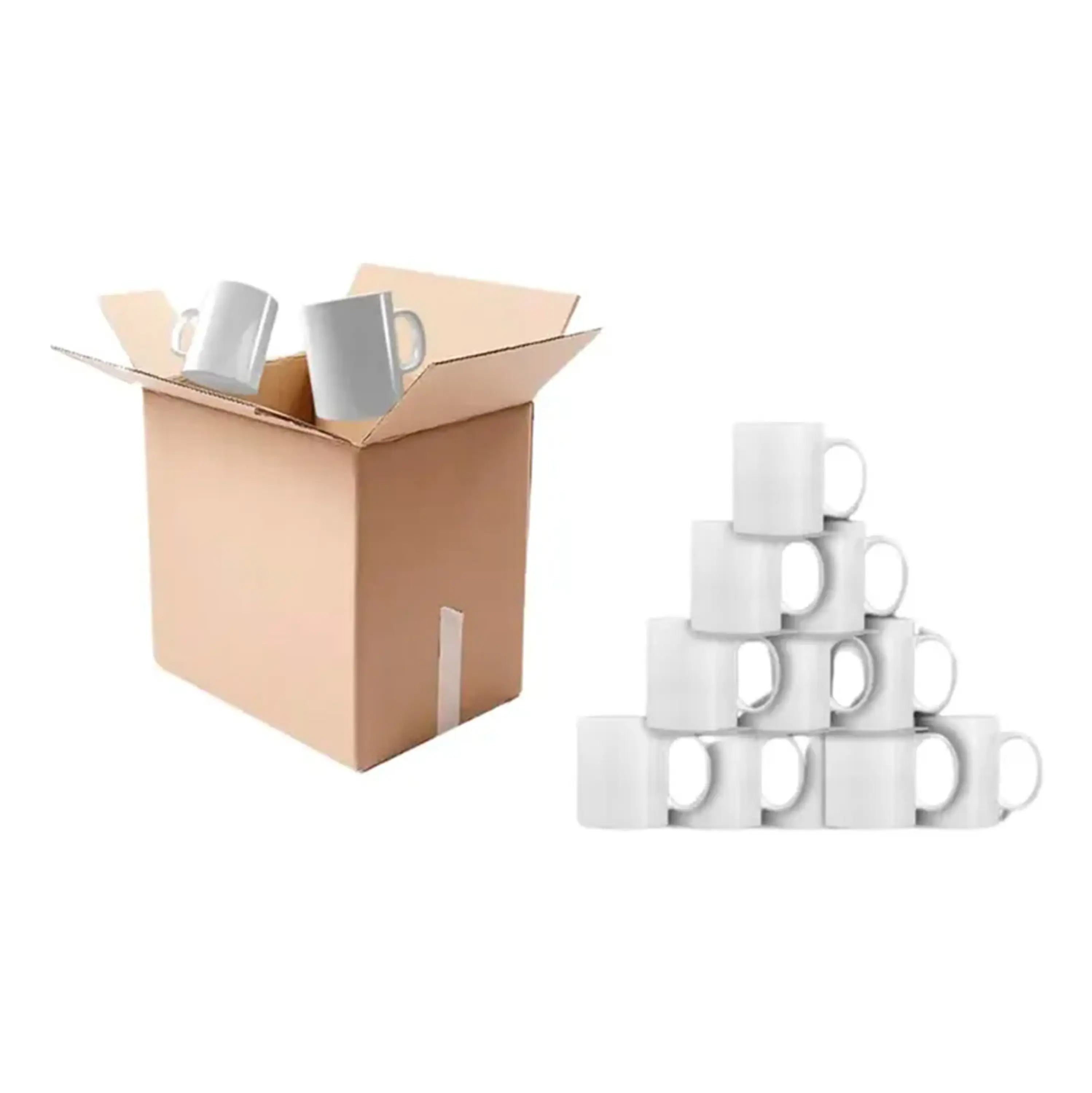 Caja de 36 Tazas tazones 11oz para sublimar 4