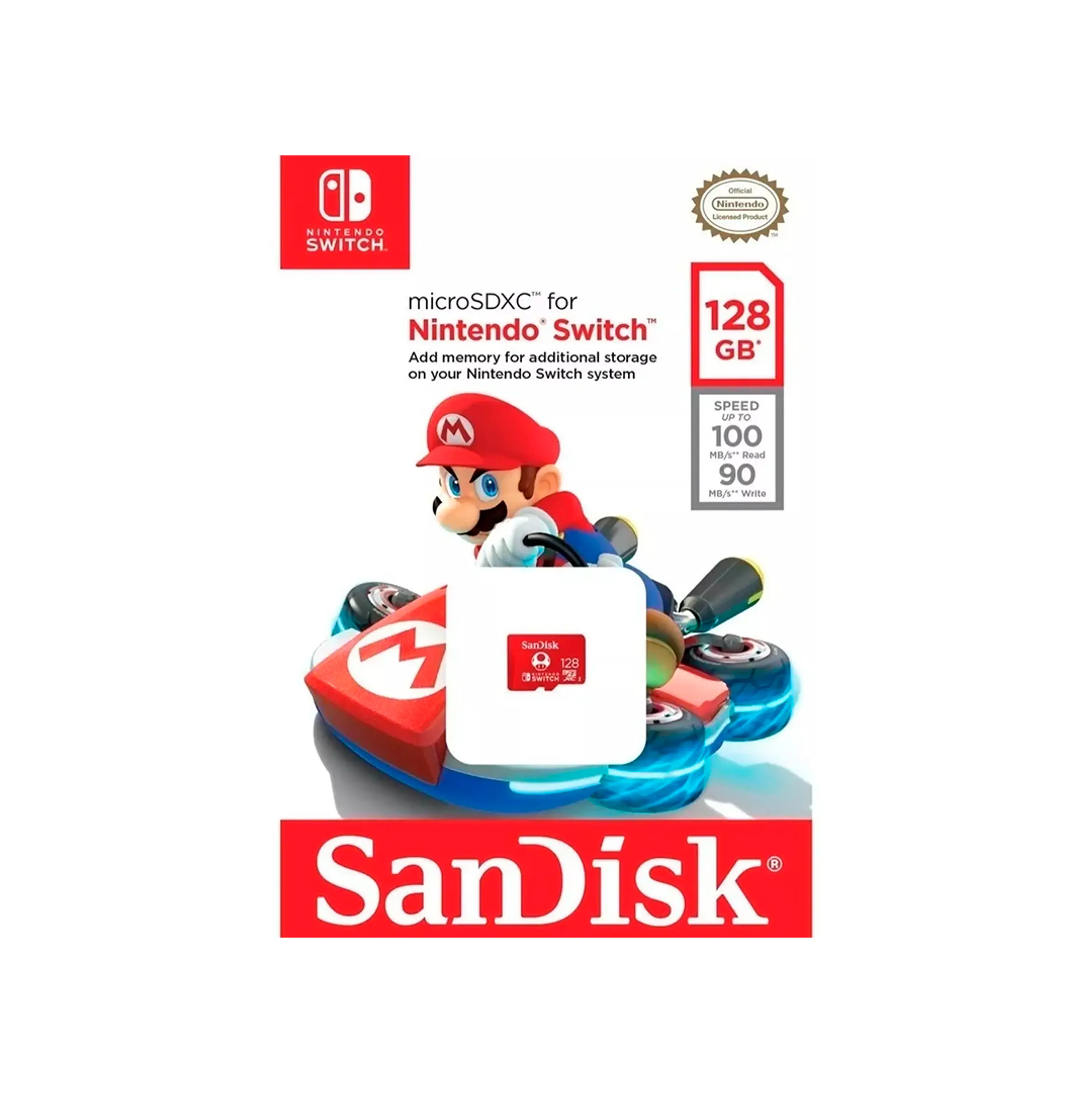 Tarjeta de memoria SanDisk SDSQXAO-128G-GNCZN Nintendo Switch 128GB 2