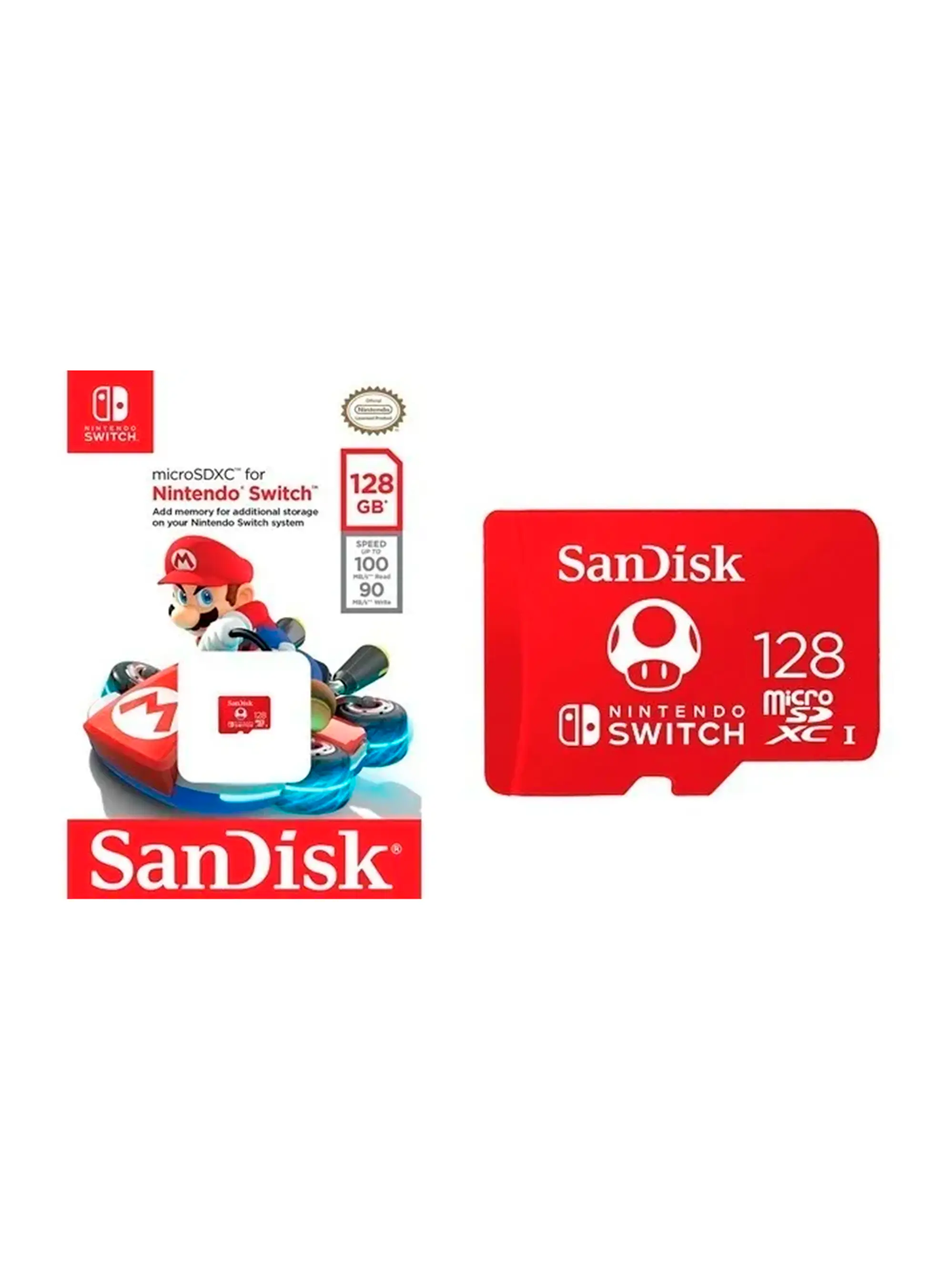 Tarjeta de memoria SanDisk SDSQXAO-128G-GNCZN Nintendo Switch 128GB 4