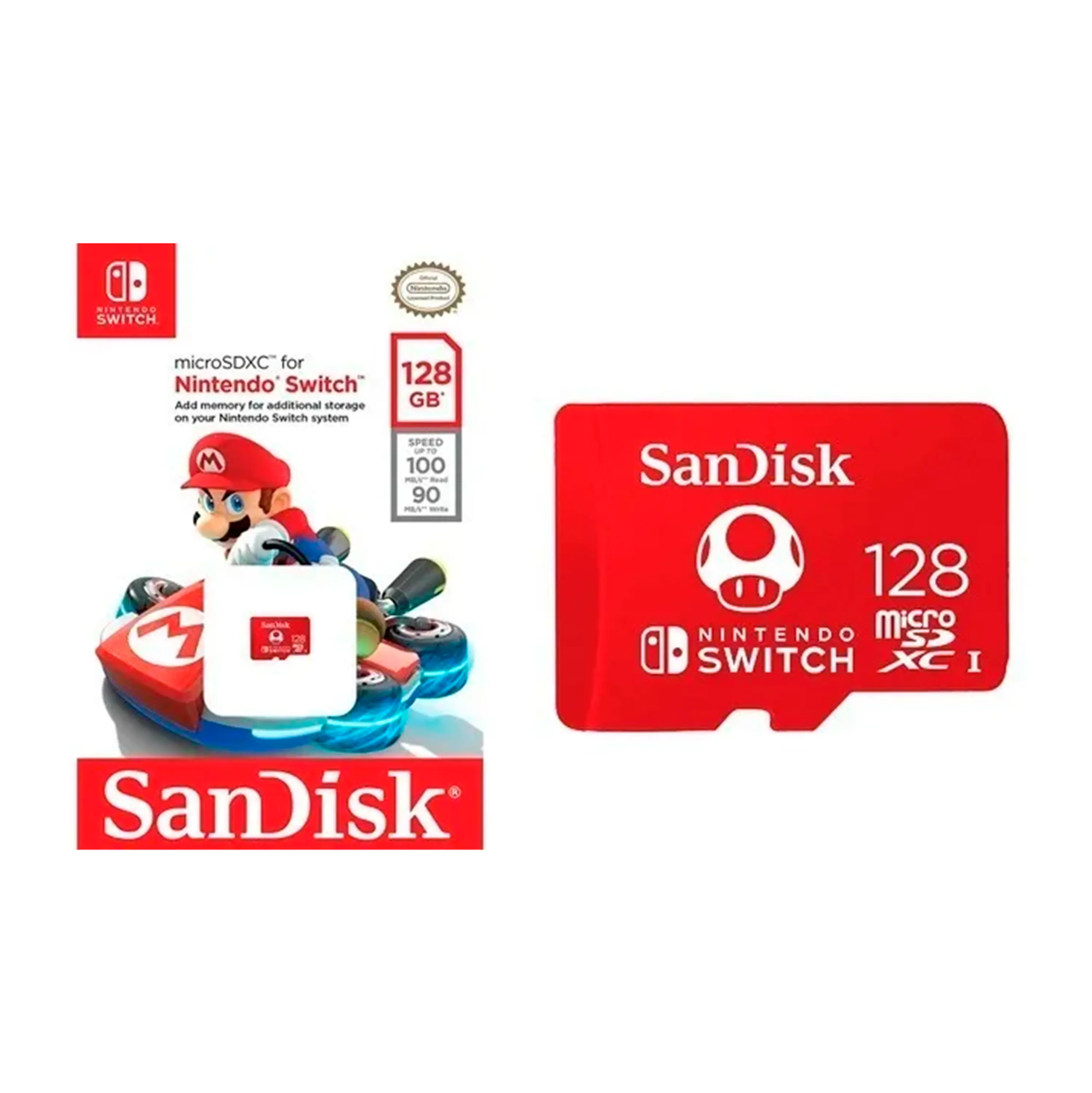 Tarjeta de memoria SanDisk SDSQXAO-128G-GNCZN Nintendo Switch 128GB 4