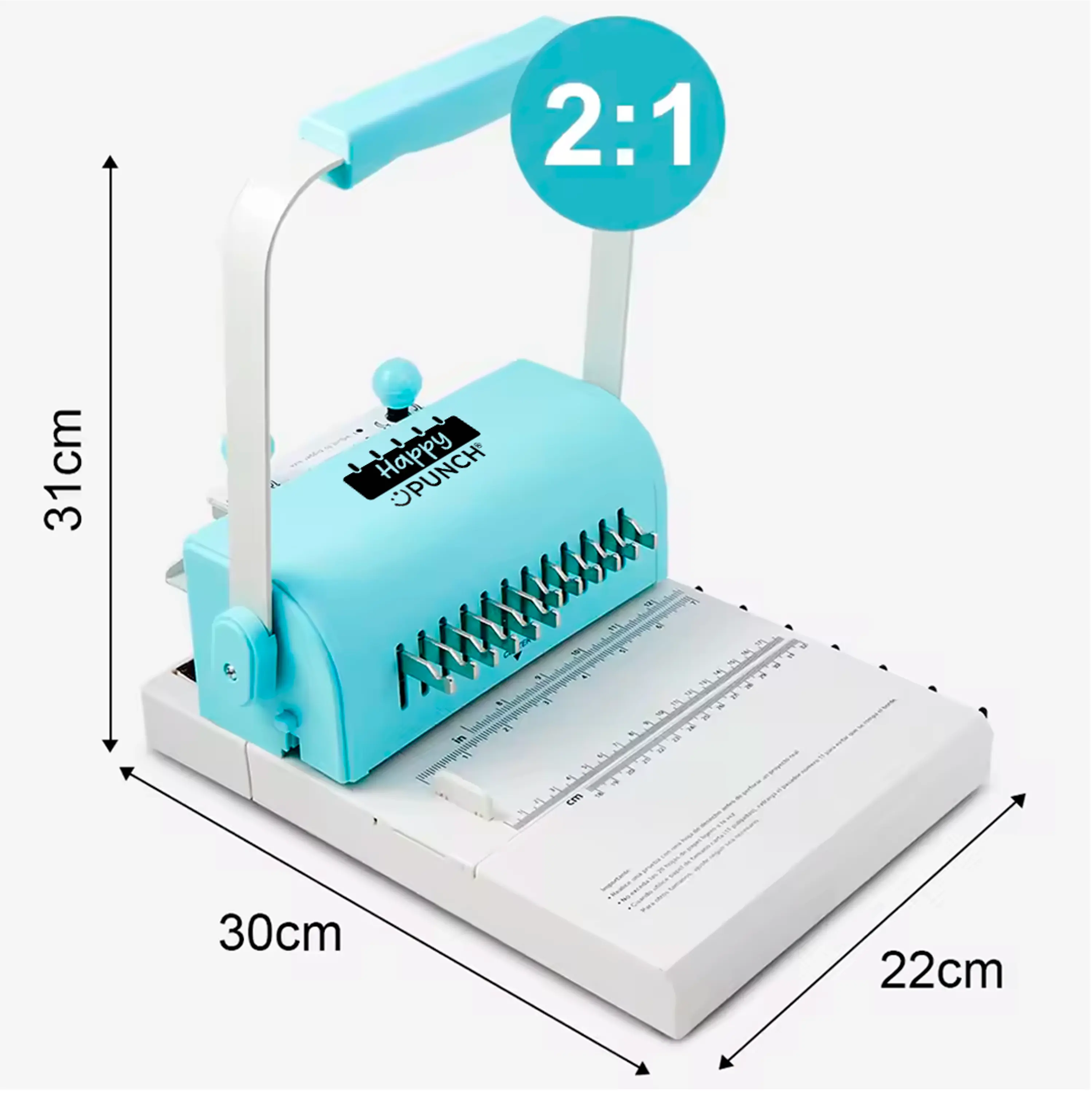 PREVENTA Kit Inicial Encuadernadora Happy Punch Tipo Cinch Ha06 Envío desde el 15 de agosto 9