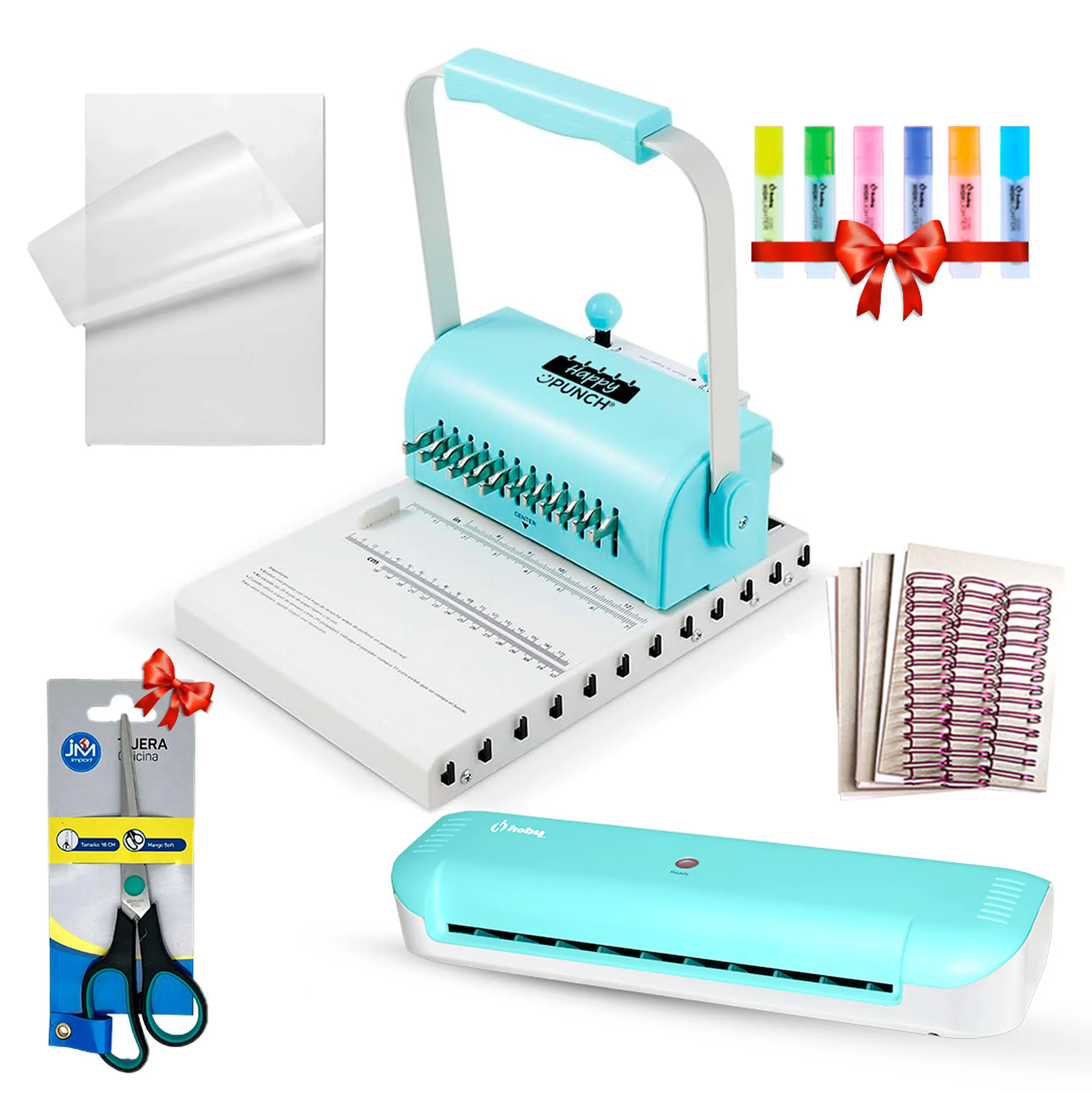 PREVENTA Kit Creativo Happy Punch Tipo Cinch + Laminadora A4 Ha09 Envío desde el 15 de agosto 1