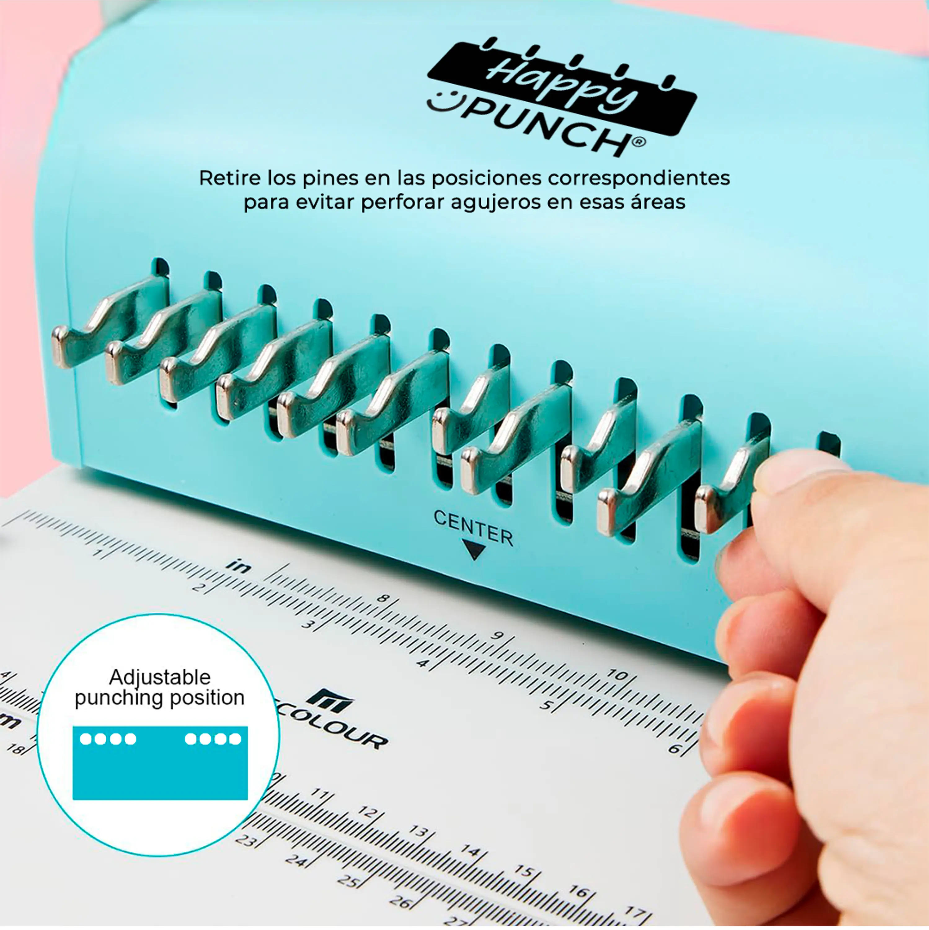 PREVENTA Kit Full Encuadernadora Happy Punch Cinch +ojetilladora Ha12 Envío desde el 15 de agosto 11