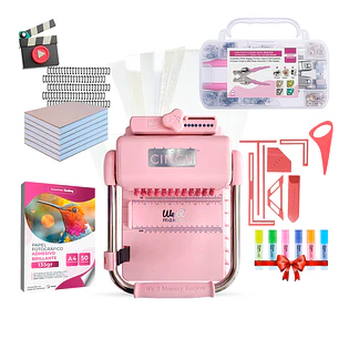 PREVENTA Kit Cinch Pink + Maleta Ojetilladora Happy Punch CP24 Envío desde el 20 de agosto