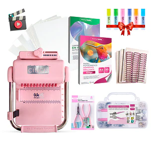 PREVENTA Kit Cinch Pink + Maleta Ojetilladora y Alicates Happy Punch CP25 Envío desde el 20 de agosto
