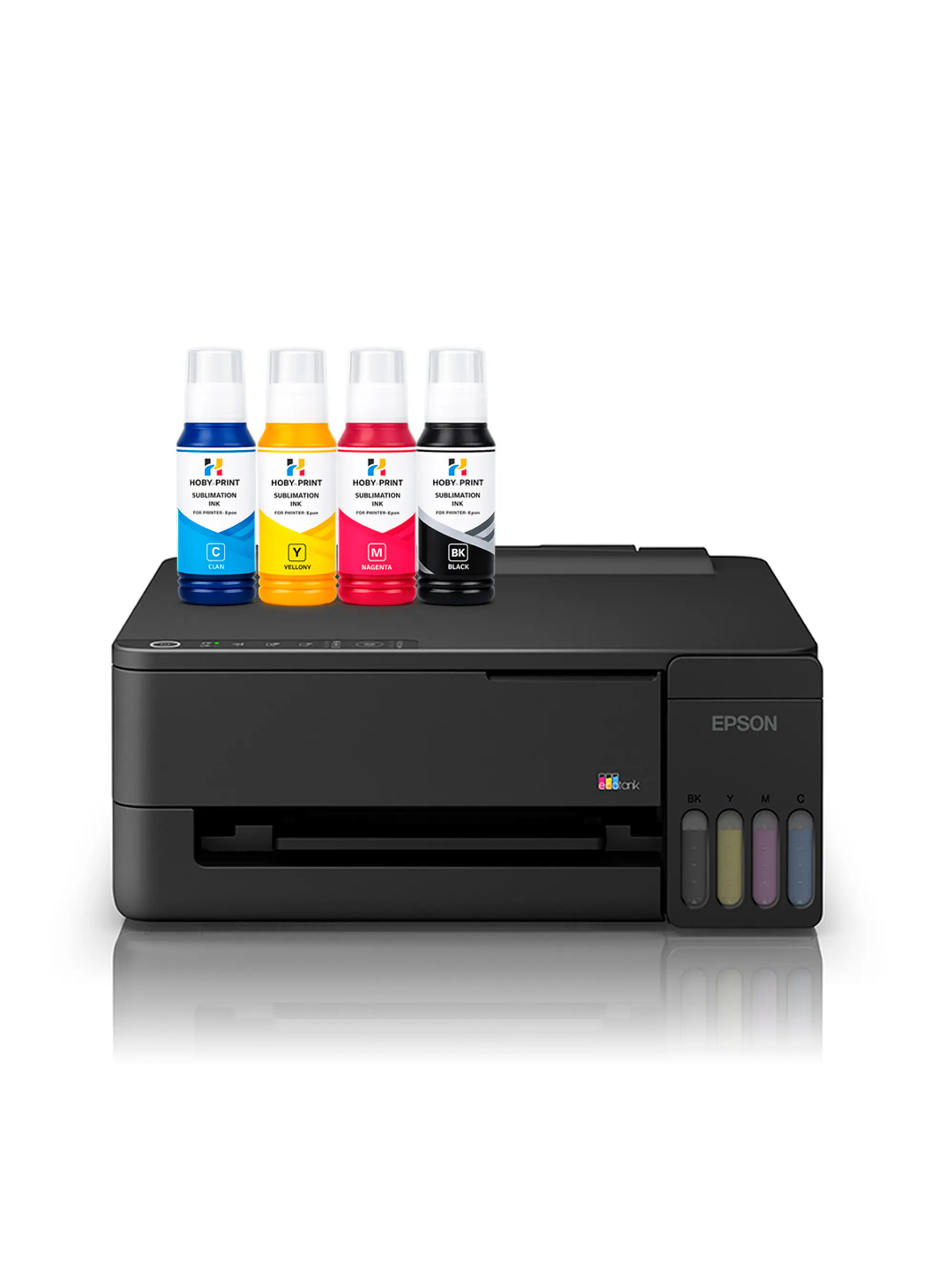 Impresora Epson E/tank L3310 + Tintas Sublimación Hoby Print 1