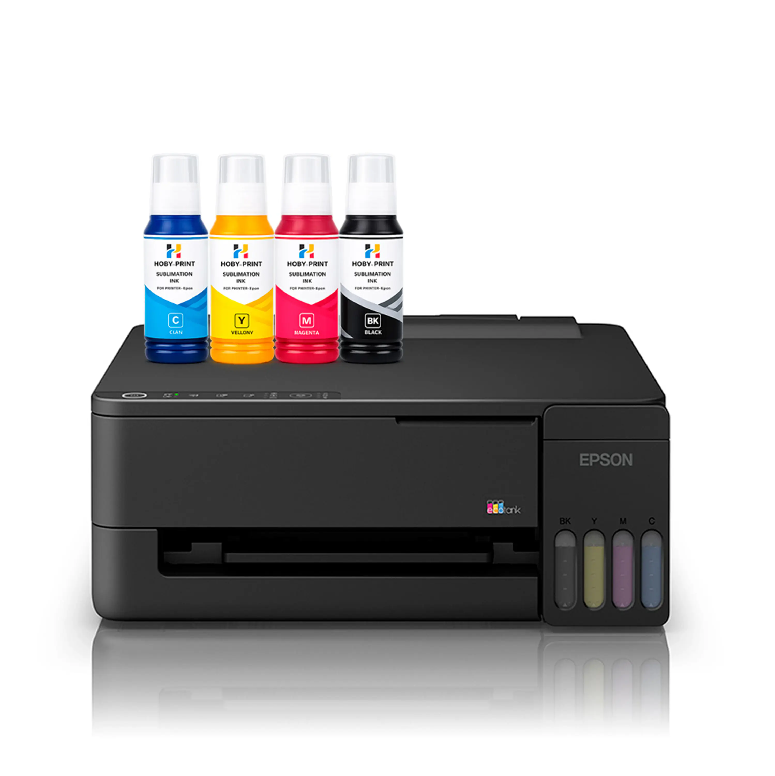 Impresora Epson E/tank L3310 + Tintas Sublimación Hoby Print 1