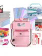 Kit Encuadernadora Cinch Rosa + Ojetilladora E Insumos Cp44 - Miniatura 1