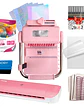 Kit De Encuadernadora Cinch Pink Rosa + Laminadora A4 + Regalos Cp16 - Miniatura 1
