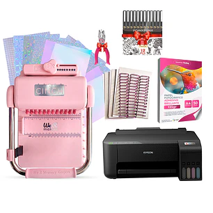  Kit De Encuadernadora Cinch Pink Rosa + Epson L3310 + Regalos Cp19