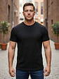 Polera Hoby Premium Algodón 100% Manga Corta Basico Estampar talla L - Miniatura 1