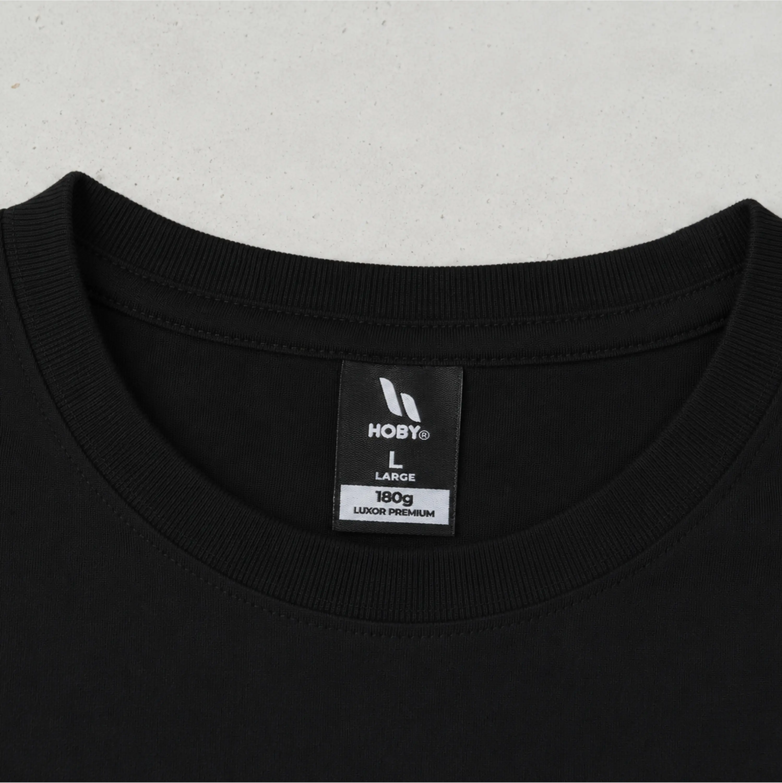Polera Hoby Premium Algodón 100% Manga Corta Basico Estampar talla L 6