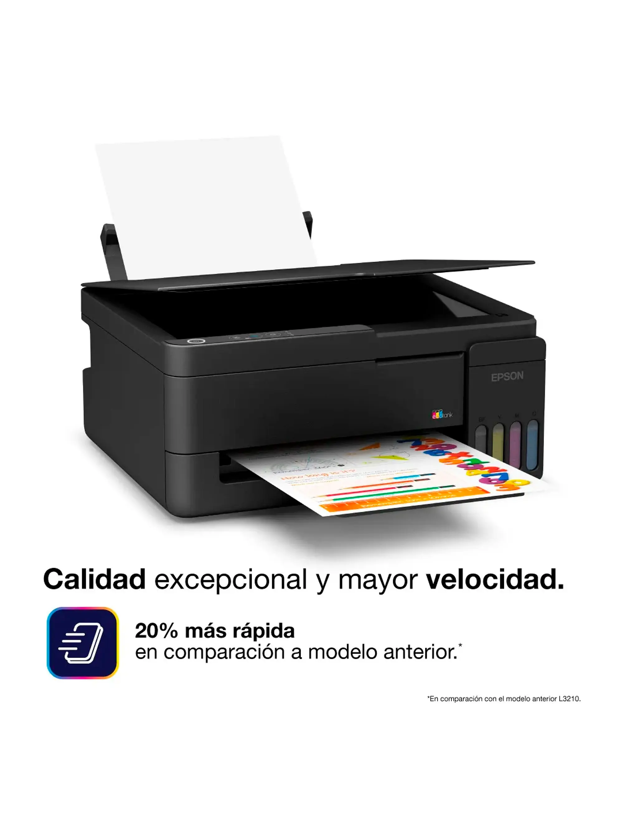 Impresora Epson E/tank L3310 + Tintas Sublimación Hoby Print 2