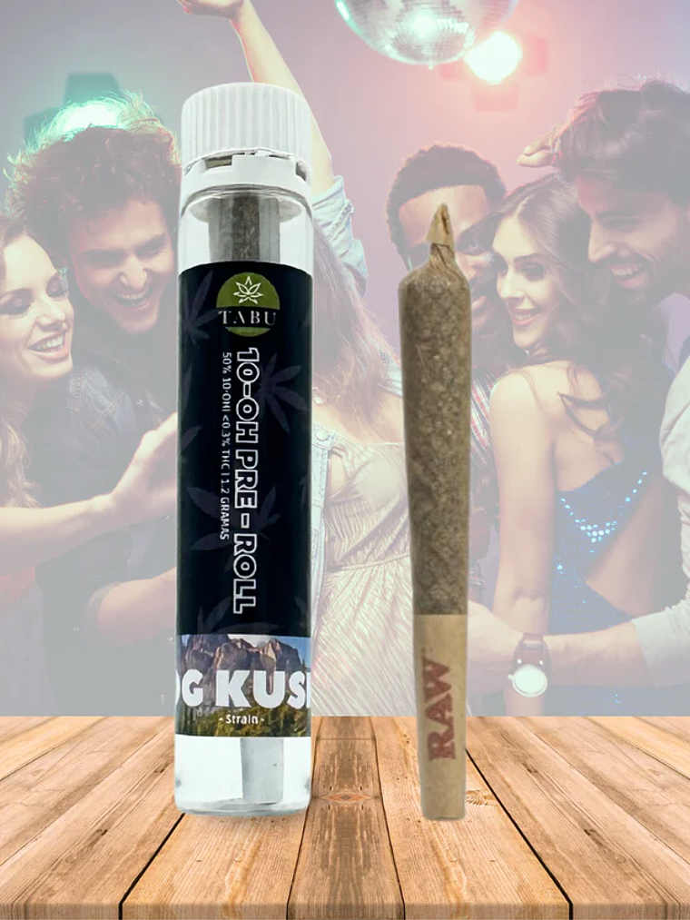 Cigarro enrolado - Pre Roll 10-OH 50%, OG Kush 1.2g 1