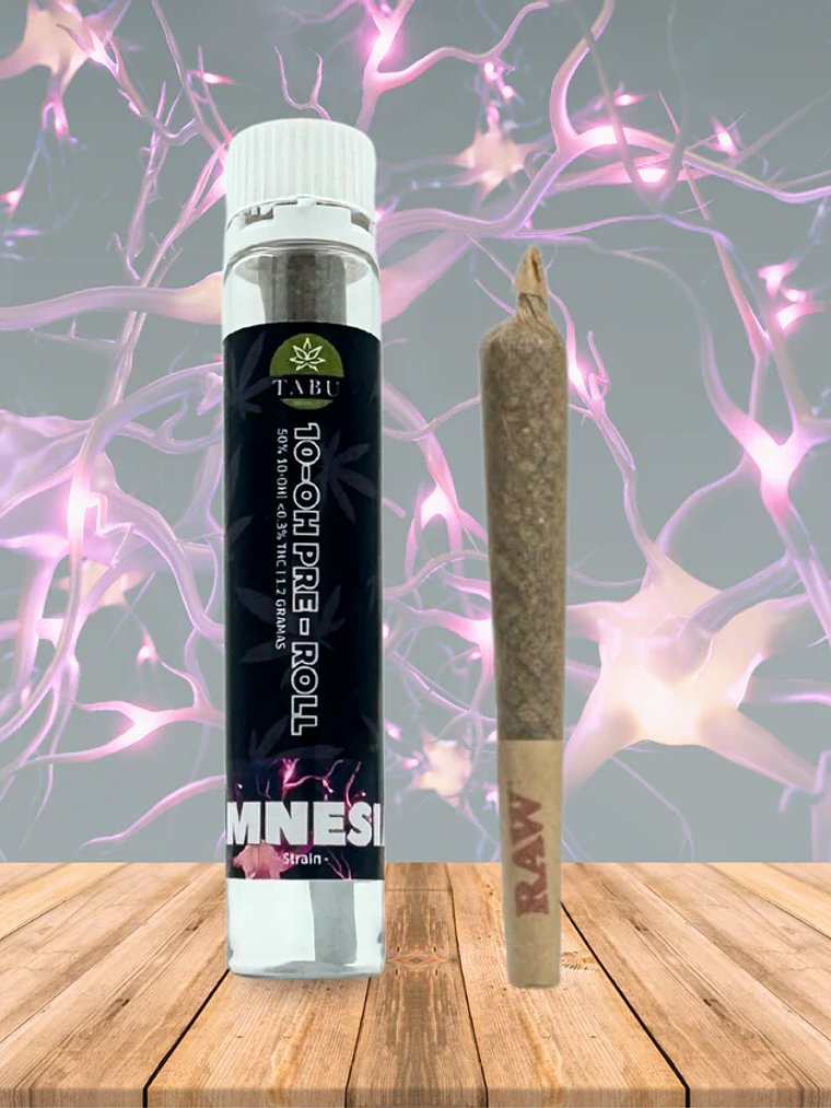 Cigarro enrolado - Pre Roll 10-OH 50%, Amnesia 1.2g 1