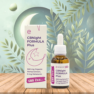 Óleo de CBD, CBN e Melatonina CBNight Formula Plus, 30ml