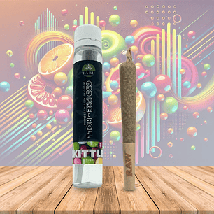Cigarro enrolado - Pre Roll CBD Skittlez, 1.2g