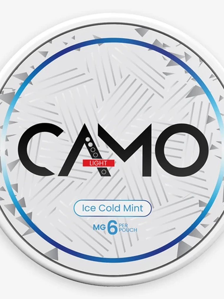 CAMO Ice Cold Mint 6mg - Saquetas de Nicotina 1