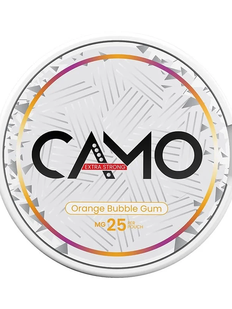 CAMO Orange Bubble Gum Extra Strong - Saquetas de Nicotina 1