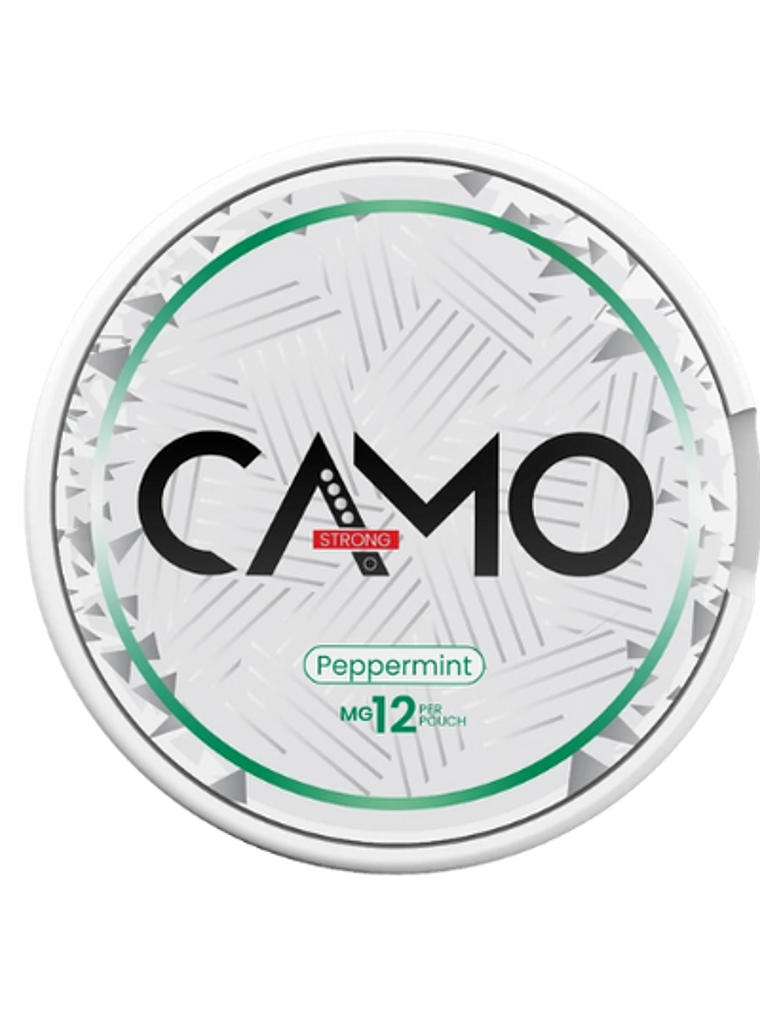 CAMO Peppermint 12mg - Saquetas de Nicotina 1