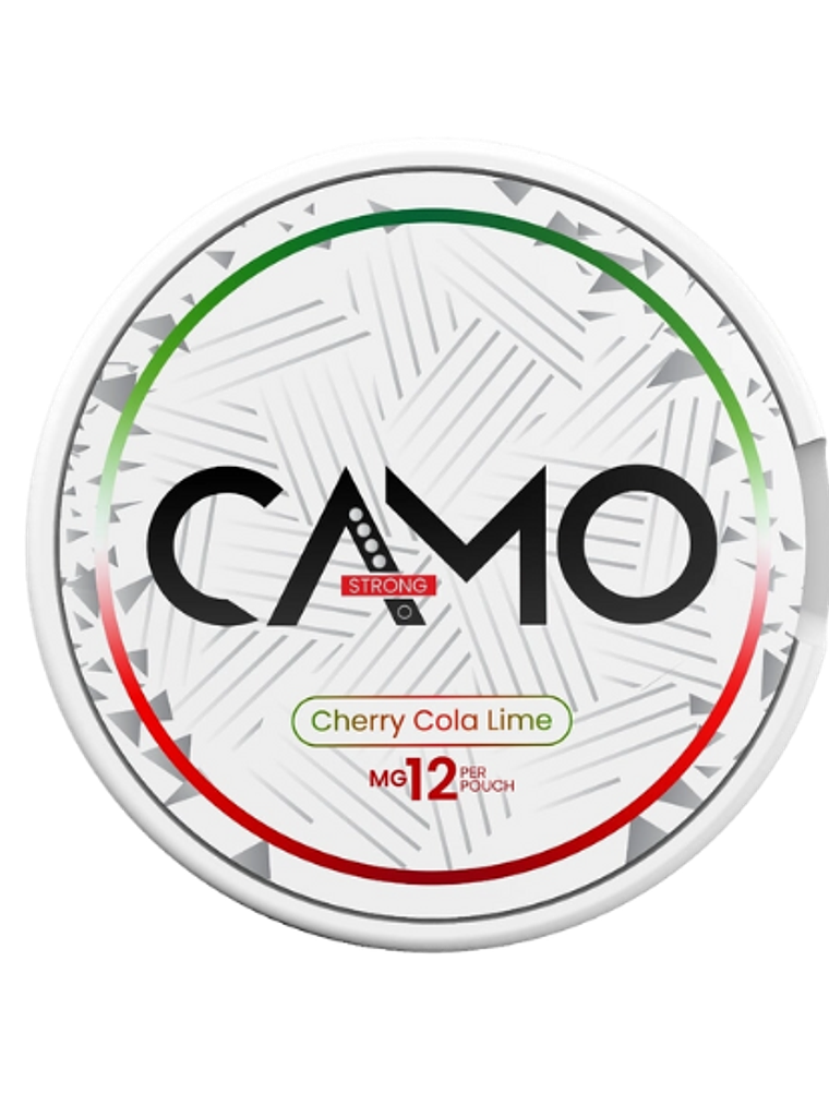 CAMO CHERRY COLA LIME 12MG - Saquetas de Nicotina 1