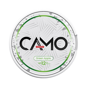 CAMO Green Apple Strong 12mg - Saquetas de Nicotina