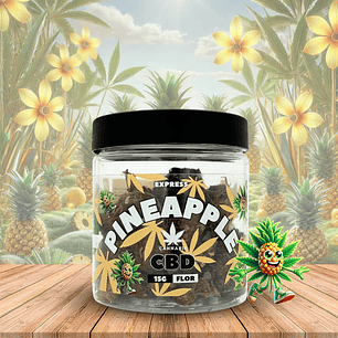 Flor de CBD Pineapple Express, 15 Gramas 