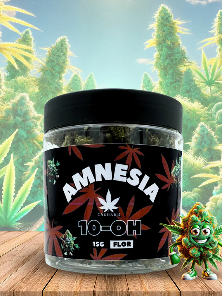 Flor de 10-OH Amnesia 50%, 15 Gramas 1