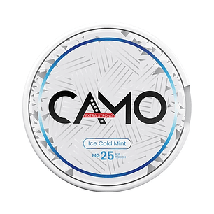 CAMO Ice Cold Mint Extra Strong - Saquetas de Nicotina