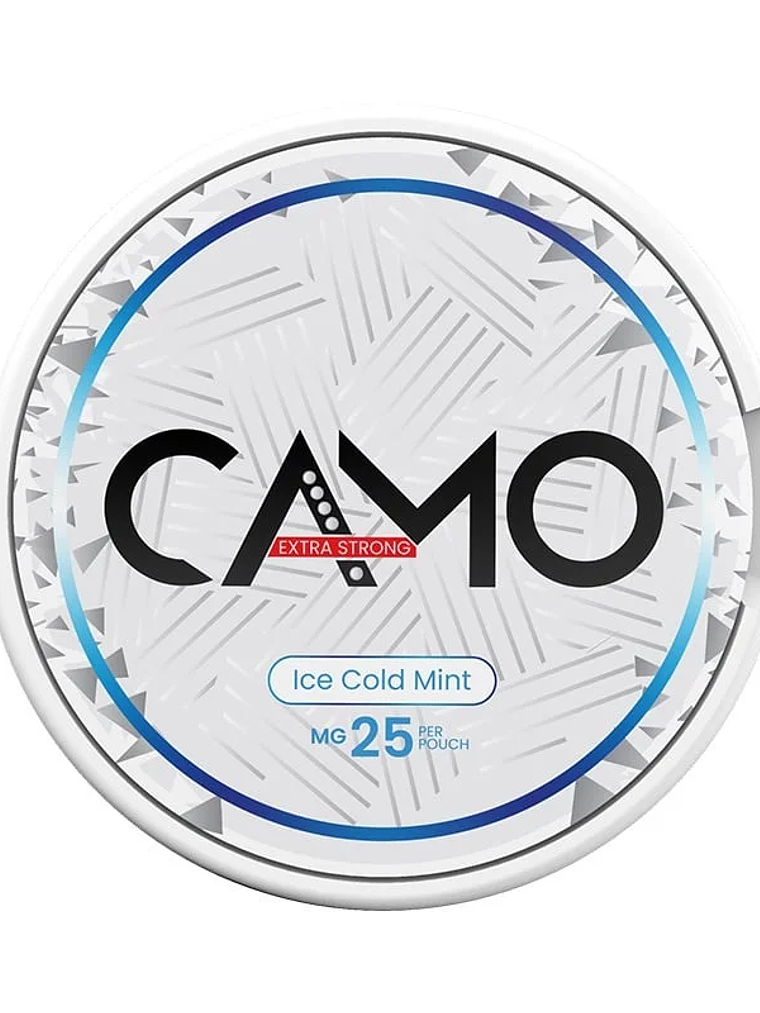 CAMO Ice Cold Mint Extra Strong - Saquetas de Nicotina 1