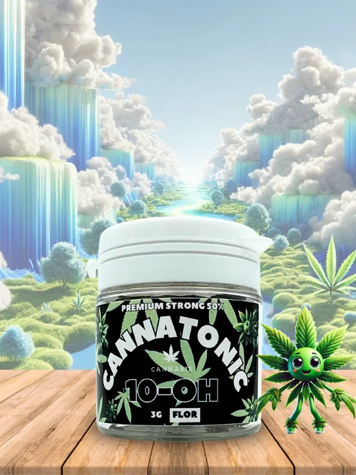 Haxixe de 10-OH Cannatonic Premium Strong 50%, 3g 1