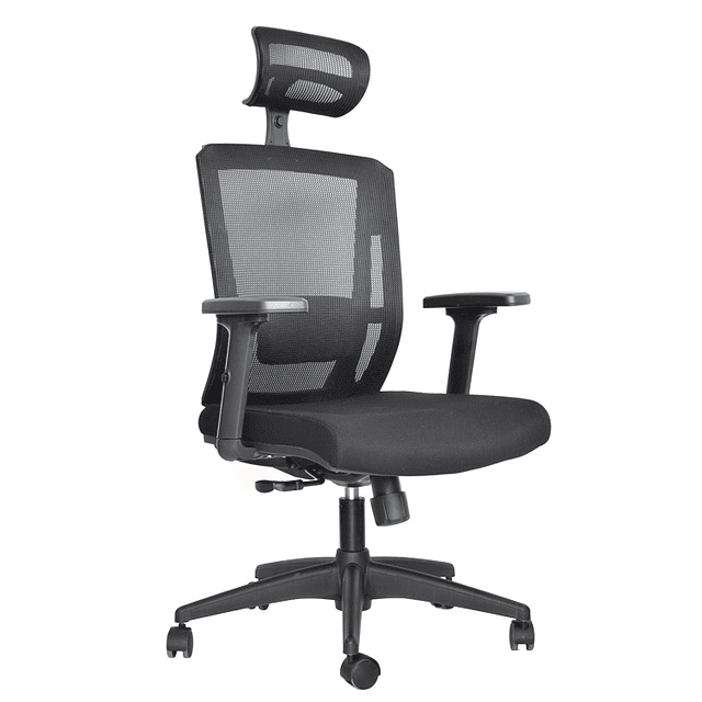 SILLA GERENCIAL DELPHI BASE NEGRA