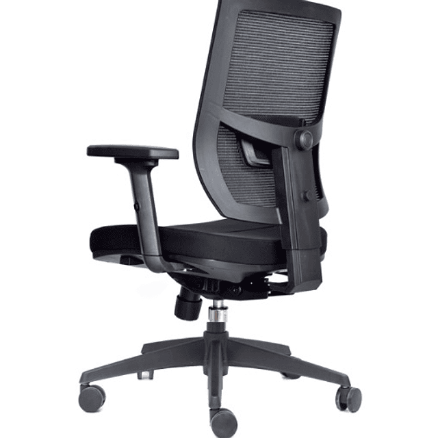 SILLA EJECUTIVA SLIM BASE NEGRA