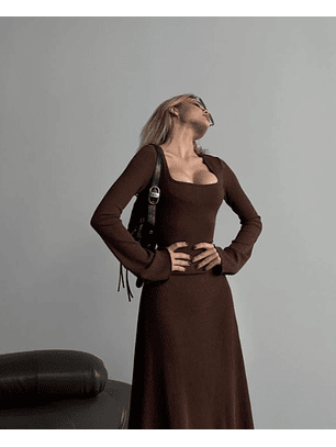 VESTIDO CAMPANA TRENZADO