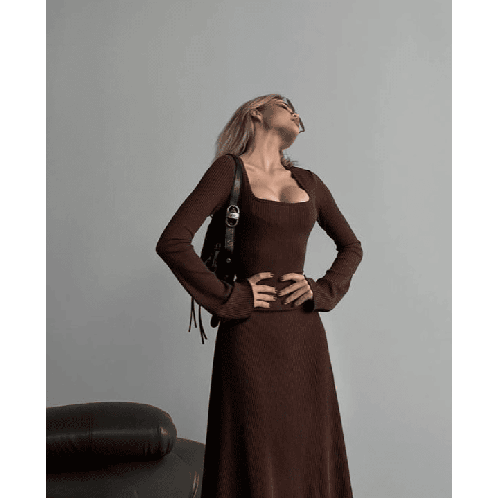 VESTIDO CAMPANA TRENZADO 1