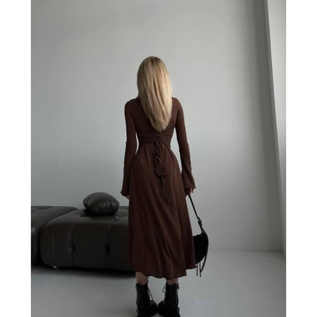 VESTIDO CAMPANA TRENZADO 2