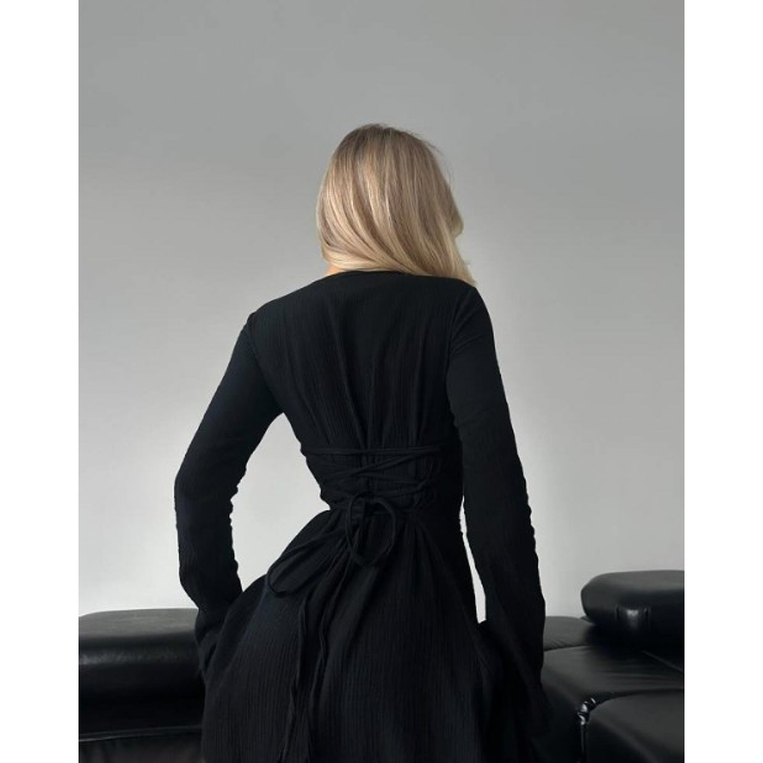 VESTIDO CAMPANA TRENZADO 3