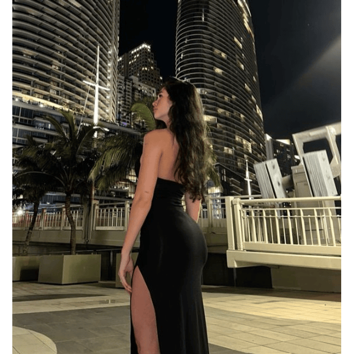 VESTIDO VIKI LARGO ABIERTO 5