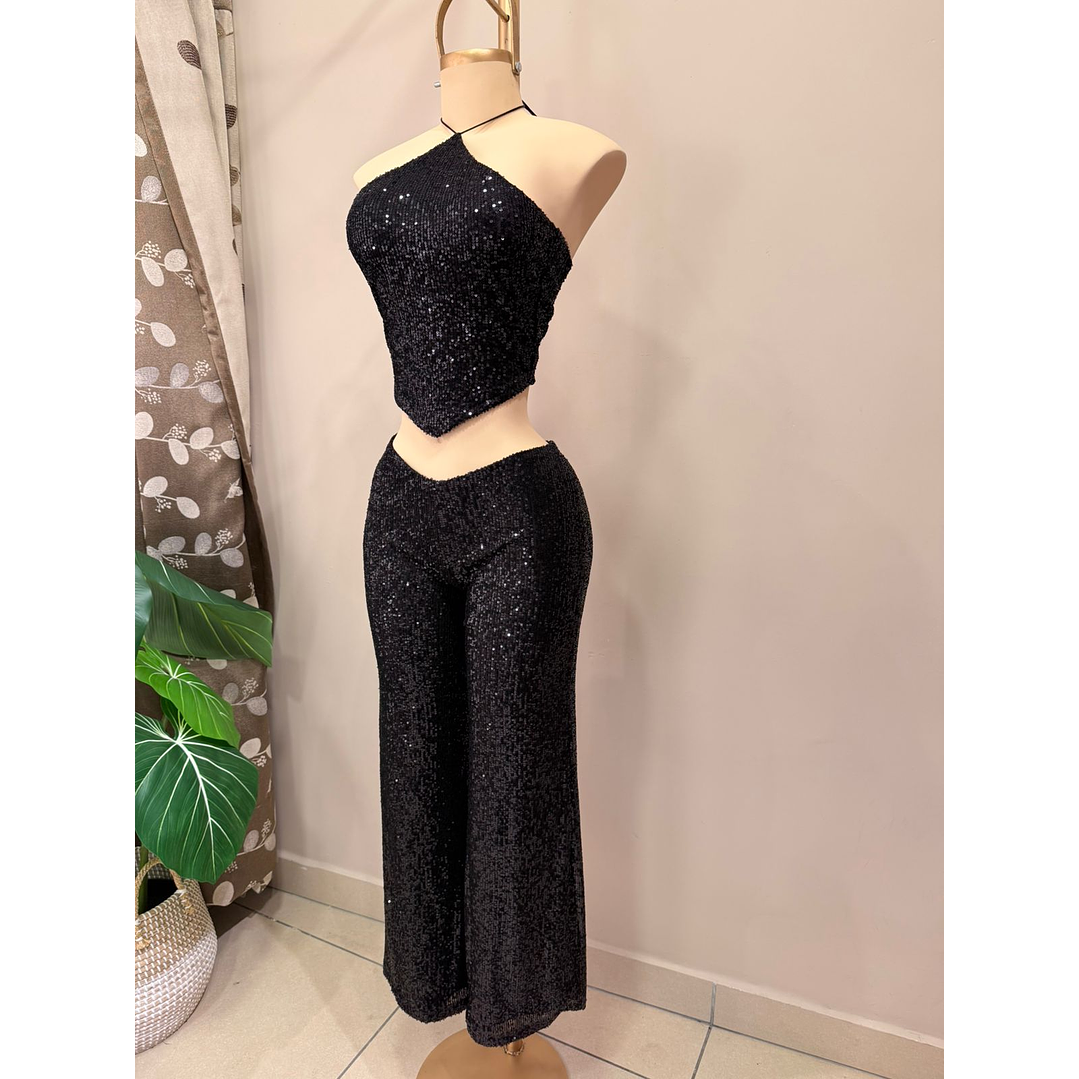 CONJUNTO MIA LENTEJUELAS NEGRO 2