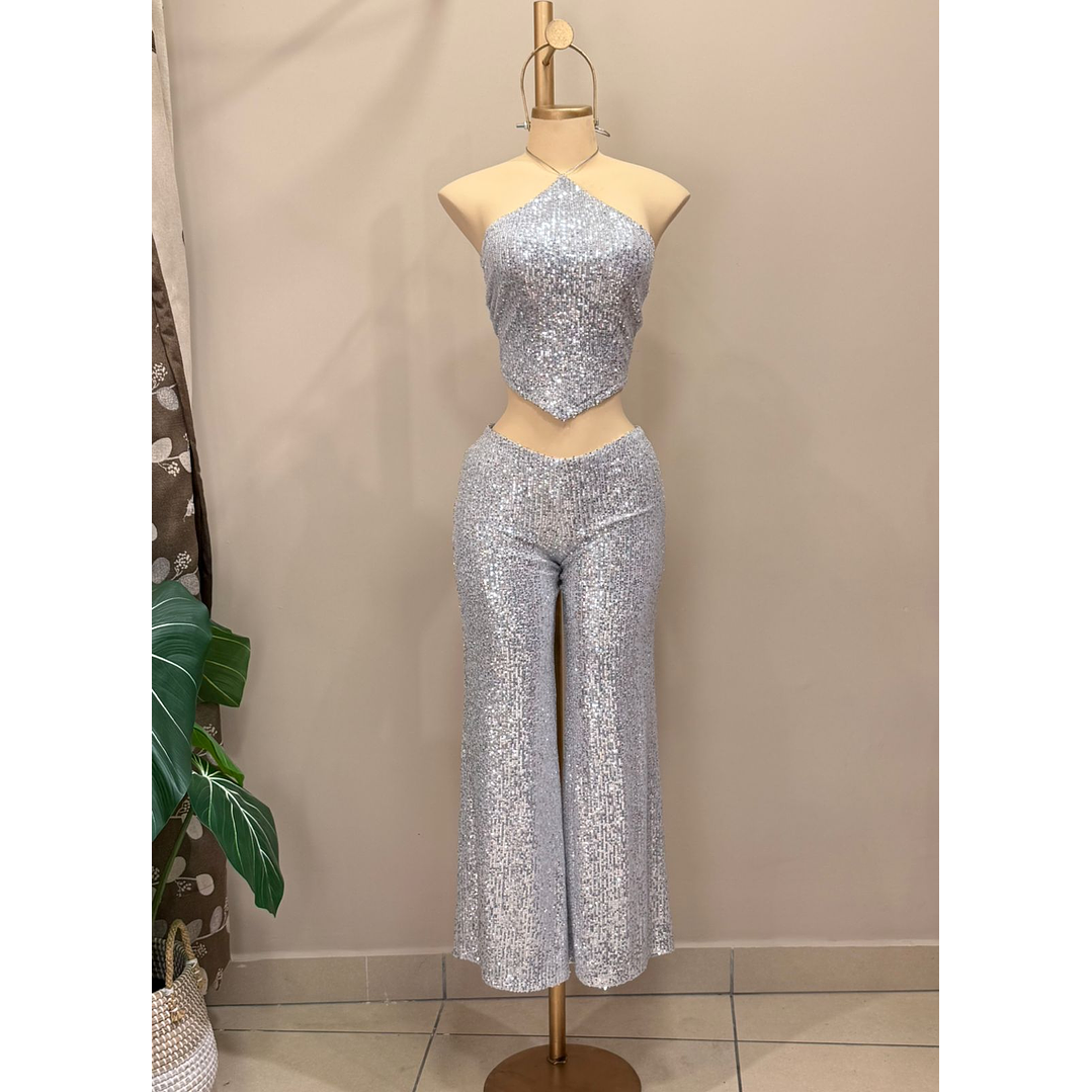 CONJUNTO MIA LENTEJUELAS PLATEADO 3