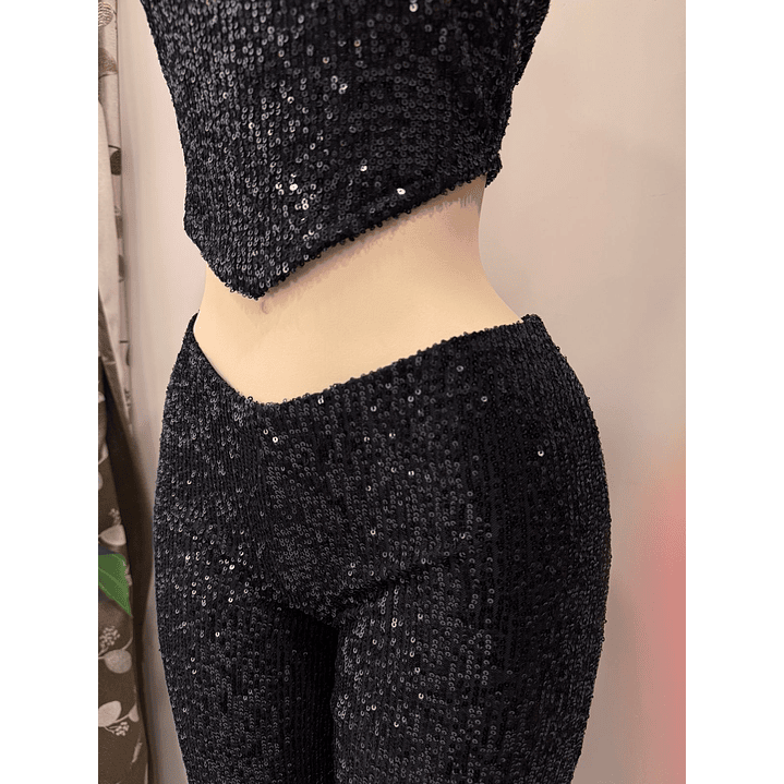 PANTALON LENTEJUELAS NEGRO 2
