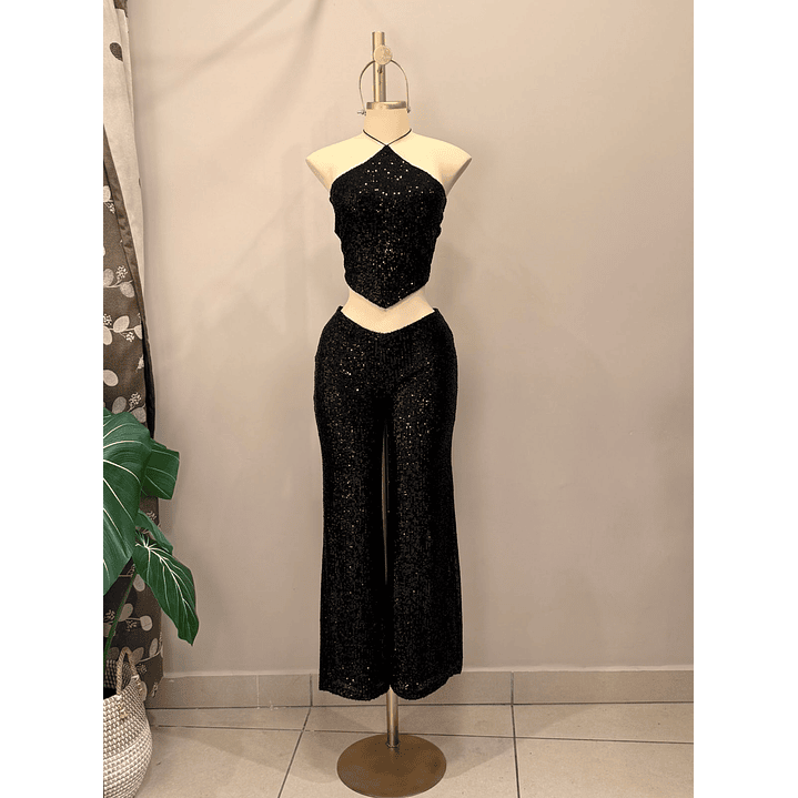 PANTALON LENTEJUELAS NEGRO 3