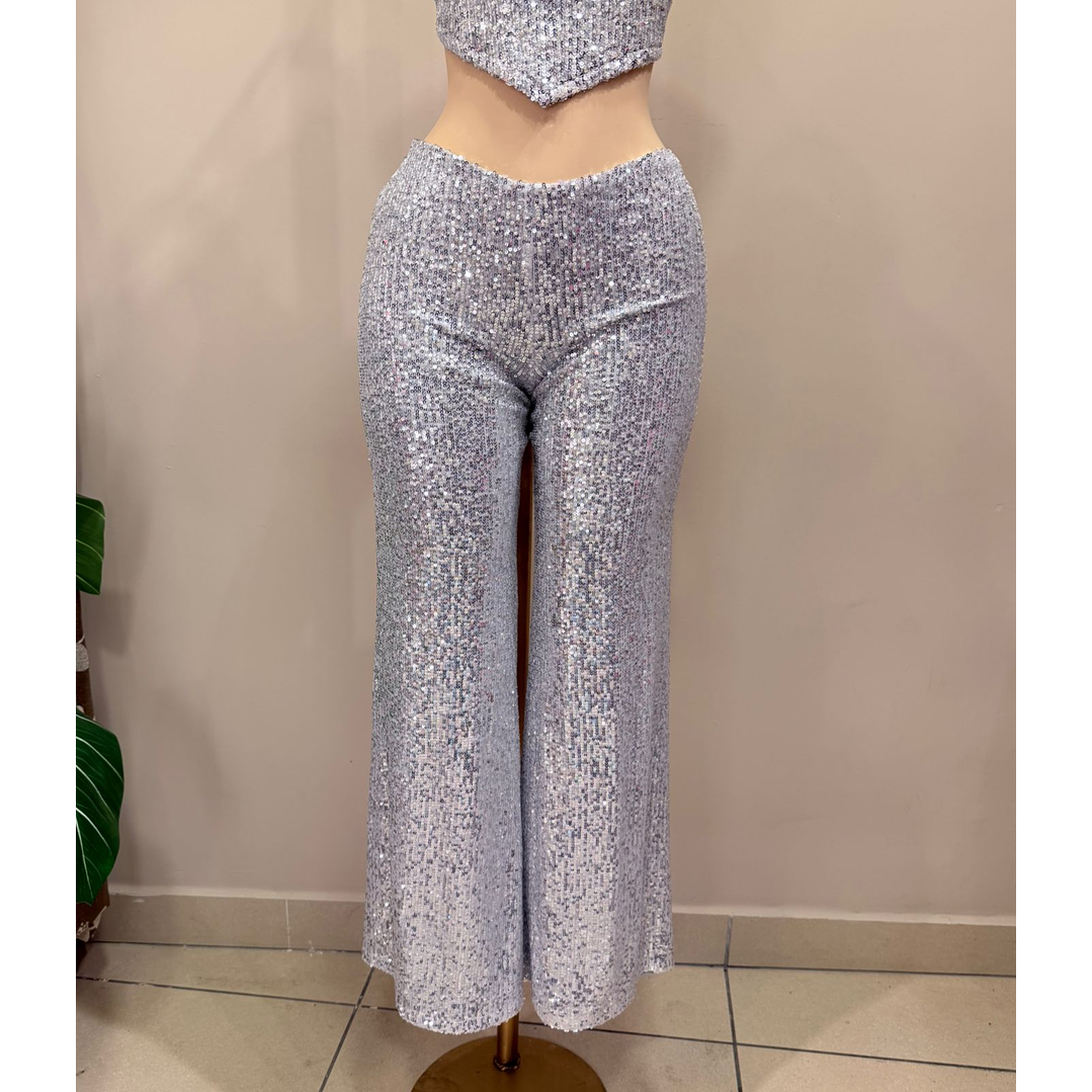 PANTALON LENTEJUELAS PLATEADO 2