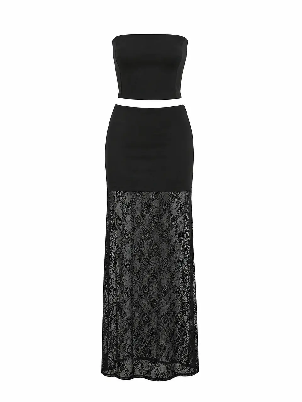 CONJUNTO FALDA MIRANDA ENCAJE 1