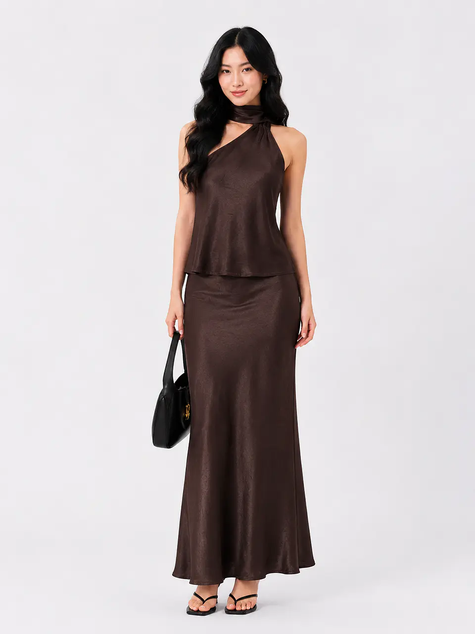 CONJUNTO FALDA  NAY SATIN 2