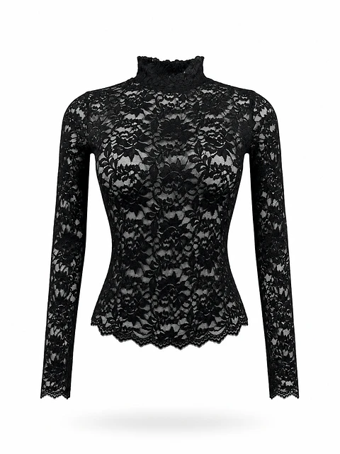 BLUSA BRUNELLA ENCAJE